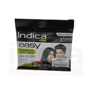 Indica shampoo Hair Colour(Nt Black)25ml