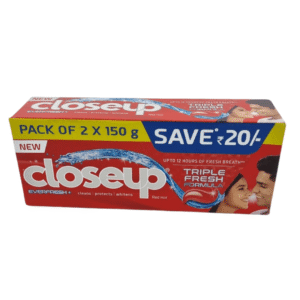 Close Up Red Hot Toothpaste 300g(2*150G)
