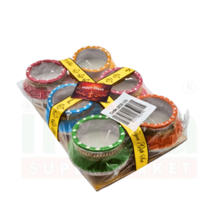Fancy Diya Matka Big (M-6Pc) (Ecd-53)