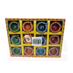 Fancy Diya Om (M-12Pc) (Ecd-18A)