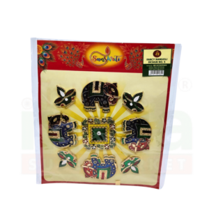 Fancy Rangoli Sticker (Design No.05)