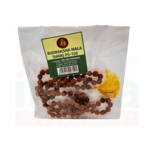 S.P. Rudraksha Mala 6Mm (Ps-120)