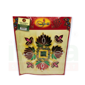 Fancy Rangoli Sticker (Design No.03)