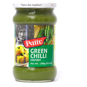 Pattu Green Chilli Chutney 280g