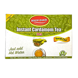 Wagh Bakri Cardamon instant Tea 140g