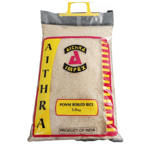 Aithra Rice Ponni Boiled 5Kg