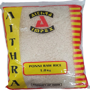 Aithra Rice Ponni Boiled 1Kg