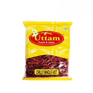 Uttam Chilli Whole With Stem 200g