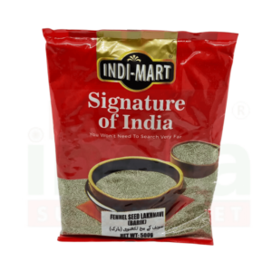 Indi-Mart Lakhnavi Fennel Seeds 500g