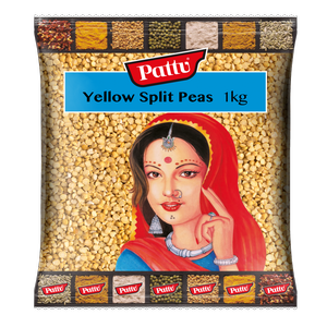 Pattu Yellow Split Peas 1Kg