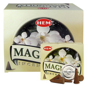 Hem Incense Cone Magnolia 10pc