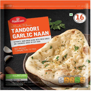 Haldiram Dlh Naan Tandoori 16Pcs 1.28Kg