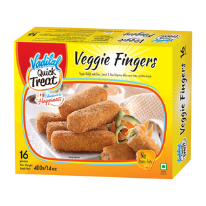 Vadilal Fr Potato Veggie Finger 400g