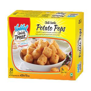 Vadilal Fr Potato Pops 400g