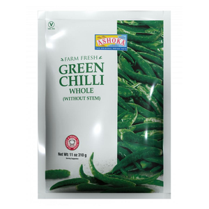Ashoka Fr Green Chilli Whole 310g