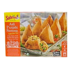 Sabrini Asli Punjabi Samosa 20pc 1.5Kg