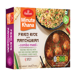 Haldiram Dlh Fried Rice with Manchurian