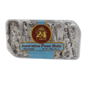 24C Navratana Paan Bida SilverCoated10Pc