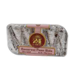 24C Banarasi Paan Bida SilverCoated10Pc