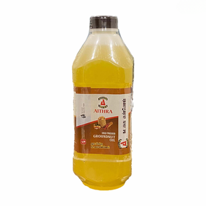 Aithra Cold Pressure Groundnut Oil 1ltr