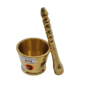 Brass Mortar & Pestle(Hamamdasta) No.3