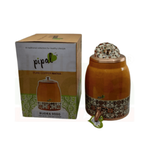 Pipal Copper Matka Rudra 9000(Designer)