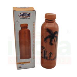 MC Clay Water Bottle(Warli Coconut)600ml