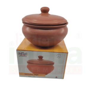 MC Clay Serving Pot (Plain) 1.5Ltr