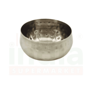 S Steel Bowl Hammered(Mathar)