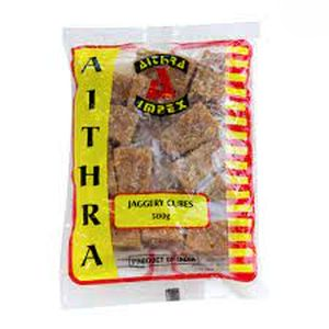 Aithra Jaggery Cubes 500g