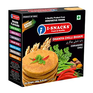 I-Snacks Dhaniya Chilli Bhakri 180g