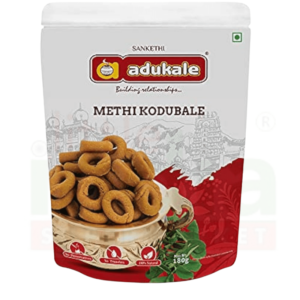 Adukale Methi Kodubale Snacks 180G
