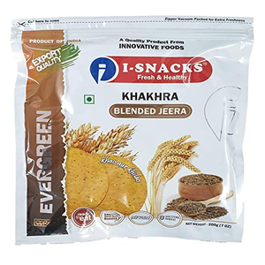 I-Snacks Khakhra (Blended Jeera) 200g