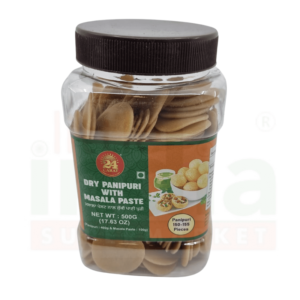 24C PaniPuri(GolGappa)&Chutney500g(Jar)