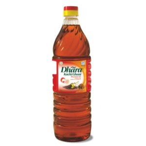 Dhara Kachi Ghani Mustard Oil 1Lt
