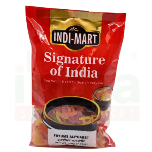 Indi-Mart Fryums Alphabet 200g
