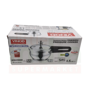 !Vinod Ss Handi Pr Cooker 1.5Ltr