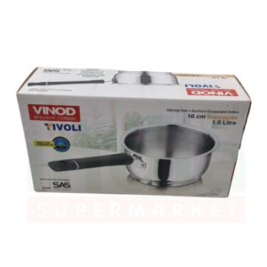 !Vinod Ss Triply Sauce Pan 160mm(1.5L)